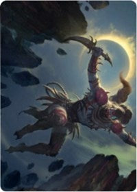 {A} Nighthawk Scavenger Art Card [Zendikar Rising Art Series][AZNR 058]