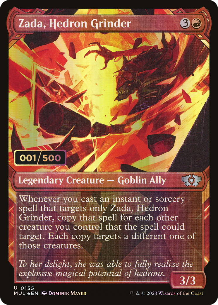 {C} Zada, Hedron Grinder (Serialized) [Multiverse Legends][SR MUL 155]