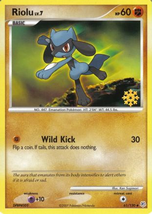 [PKM-R] Riolu (61/130) [Countdown Calendar Promos]