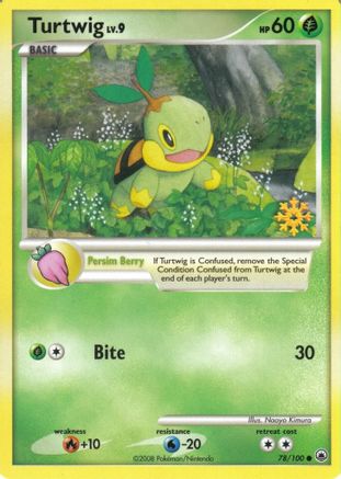 [PKM-R] Turtwig (78/100) [Countdown Calendar Promos]