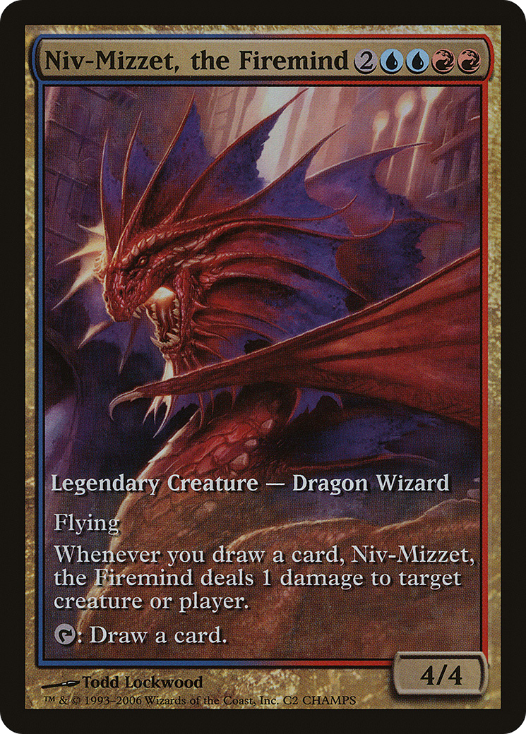{R} Niv-Mizzet, the Firemind [Champs and States][PA PCMP 002] - Misty Mountain Games