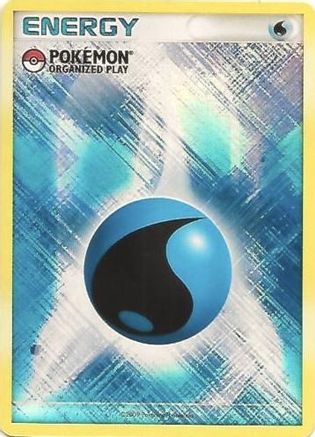 [BE] Water Energy (2009 Unnumbered POP Promo) [League & Championship Cards]