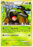 [PKM-R] Torterra (10/95) (Cracked Ice Holo) [HeartGold & SoulSilver: Unleashed]
