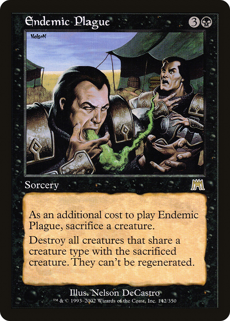 {R} Endemic Plague [Onslaught][ONS 142]
