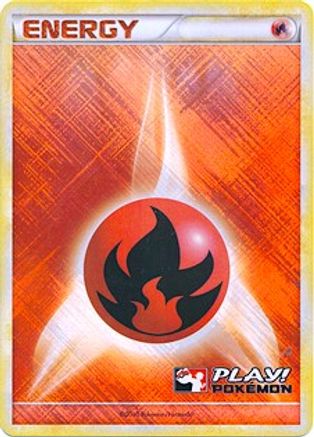 [PKM BE] Fire Energy (2010 Play Pokemon Promo) [League & Championship Cards]