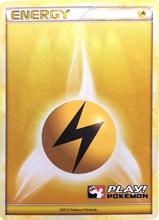 [PKM BE] Lightning Energy (2010 Play Pokemon Promo) [League & Championship Cards]