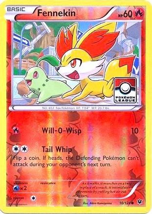 [PKM] Fennekin (10/124) (League Promo) [XY: Fates Collide]