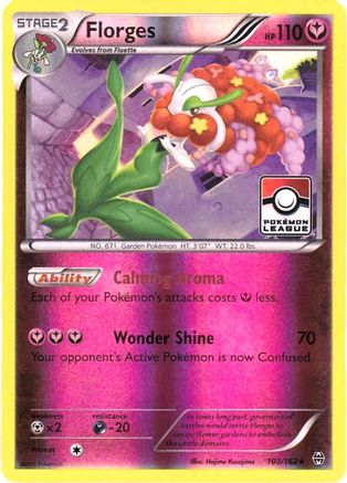 [PKM-R] Florges (103/162) (League Promo) [XY: BREAKthrough]