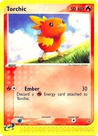 [PKM] Torchic (017) (Non-Holo) [Nintendo: Black Star Promos]