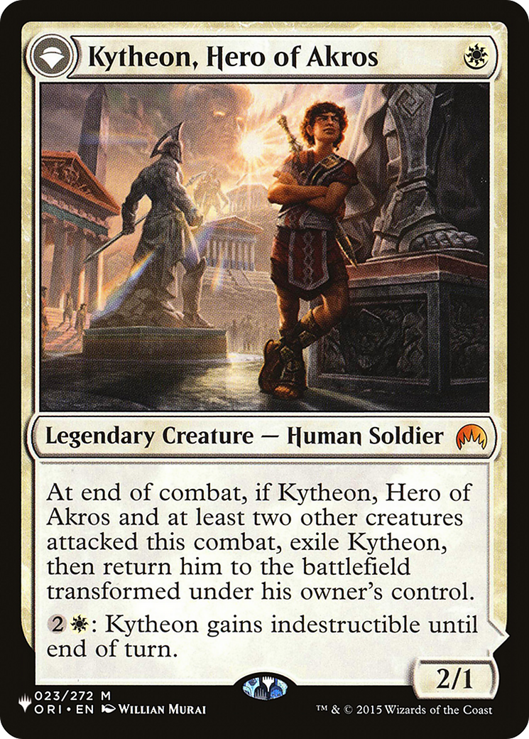 {R} Kytheon, Hero of Akros // Gideon, Battle-Forged [Secret Lair: From Cute to Brute][LS ORI 023]