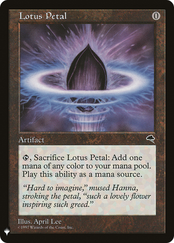 {C} Lotus Petal [Mystery Booster][LS TMP 294]