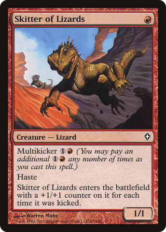 {C} Skitter of Lizards [Worldwake][WWK 091]