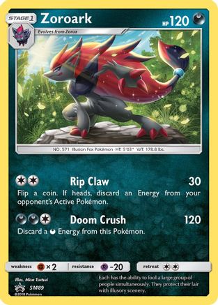 [PKM-R] Zoroark (SM89) [Sun & Moon: Black Star Promos]
