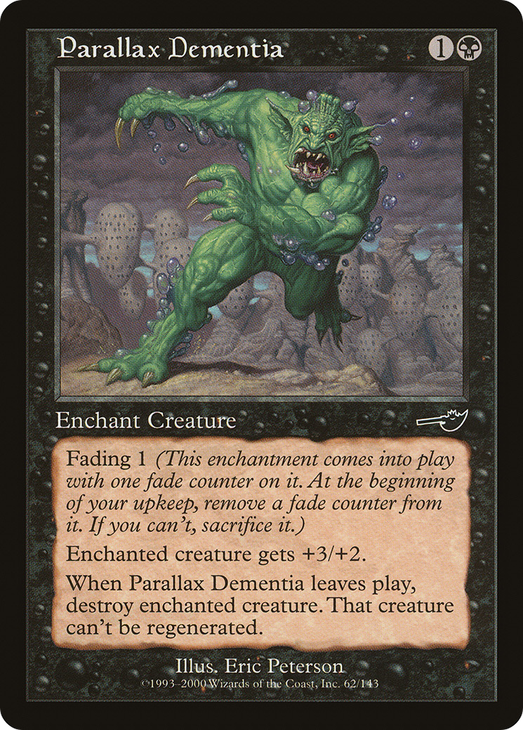 {C} Parallax Dementia [Nemesis][NEM 062]