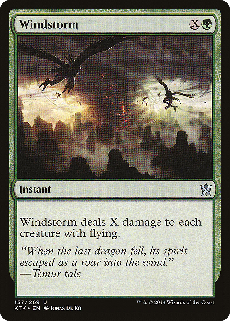 {C} Windstorm [Khans of Tarkir][KTK 157] - Misty Mountain Games
