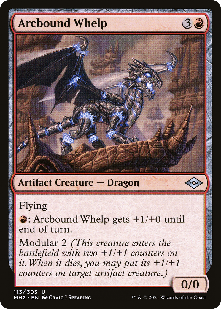 {C} Arcbound Whelp (Foil) [Modern Horizons 2] [MH2 113]