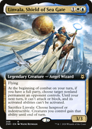 {R} Linvala, Shield of Sea Gate (Extended Art) [Zendikar Rising][ZNR 368]
