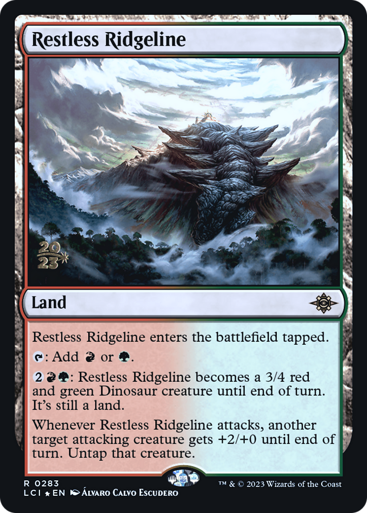 {@R} Restless Ridgeline [The Lost Caverns of Ixalan Prerelease Cards][PR LCI 283]