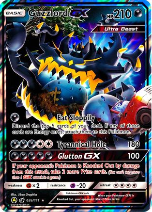 [PKM] Guzzlord GX (63a/111) [Alternate Art Promos]