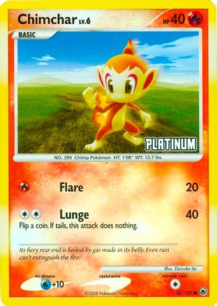 [PKM-R] Chimchar (56/100) [Burger King Promos: 2009 Collection]