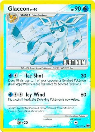 [PKM] Glaceon (20/100) [Burger King Promos: 2009 Collection]