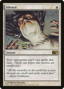 {R} Silence [Magic 2010][M10 031] - Misty Mountain Games
