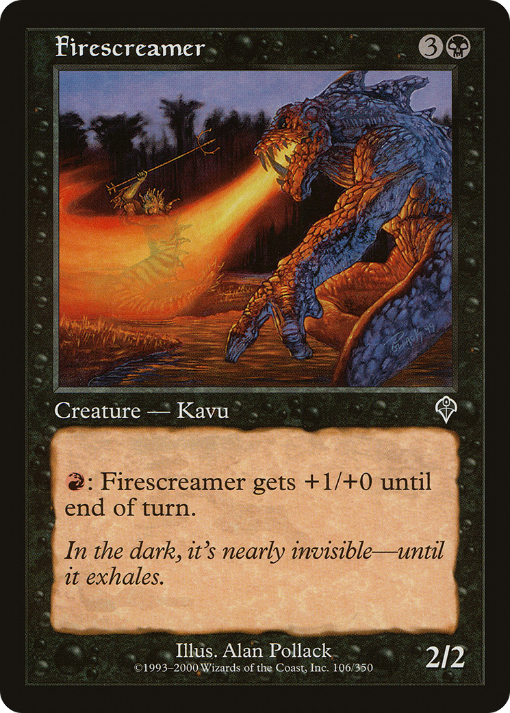 {C} Firescreamer [Invasion][INV 106]