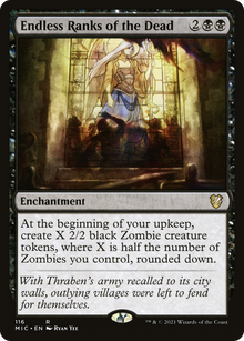 {R} Endless Ranks of the Dead [Innistrad: Midnight Hunt Commander][MIC 116]