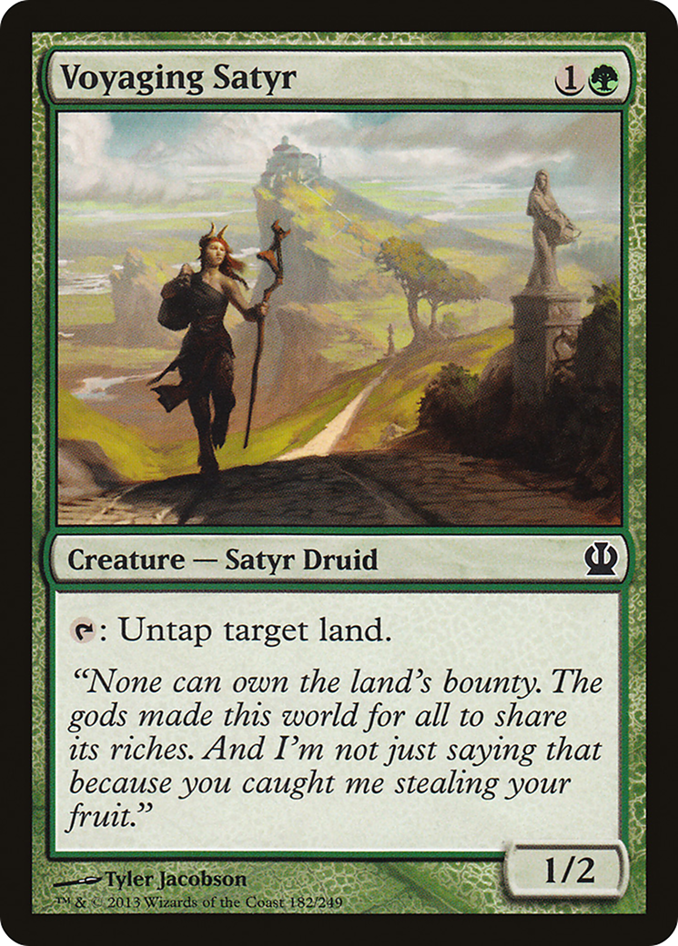 {C} Voyaging Satyr [Theros][THS 182]