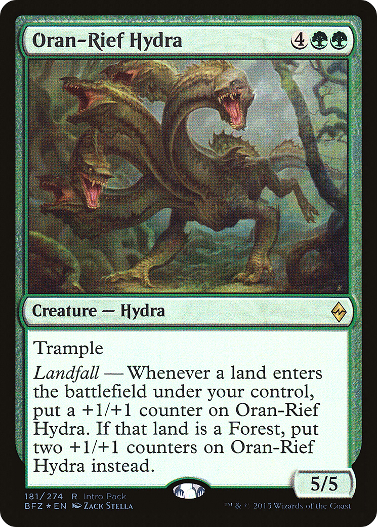 {R} Oran-Rief Hydra (Intro Pack) [Battle for Zendikar Promos][PA BFZ 181] - Misty Mountain Games