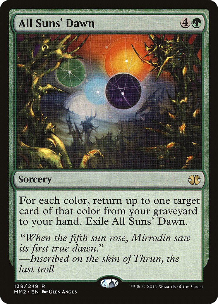 {R} All Suns' Dawn [Modern Masters 2015][MM2 138]