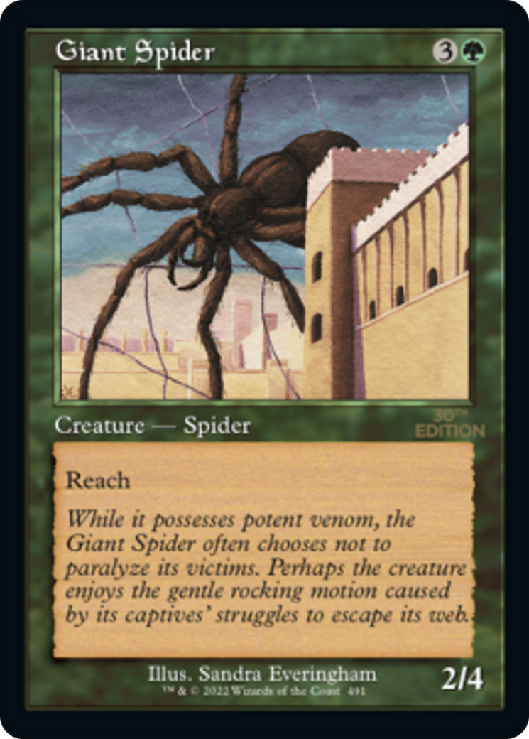 {C} Giant Spider (Retro) [30th Anniversary Edition][30A 491]