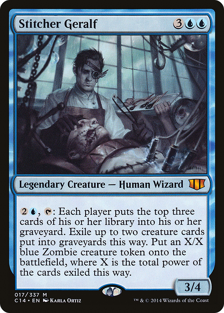 {R} Stitcher Geralf [Commander 2014][C14 017]