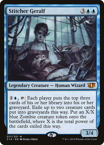 {R} Stitcher Geralf [Commander 2014][C14 017]