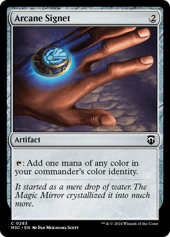{C} Arcane Signet [Modern Horizons 3 Commander][M3C 283]