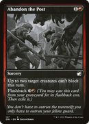{C} Abandon the Post [Innistrad: Double Feature][DBL 127]