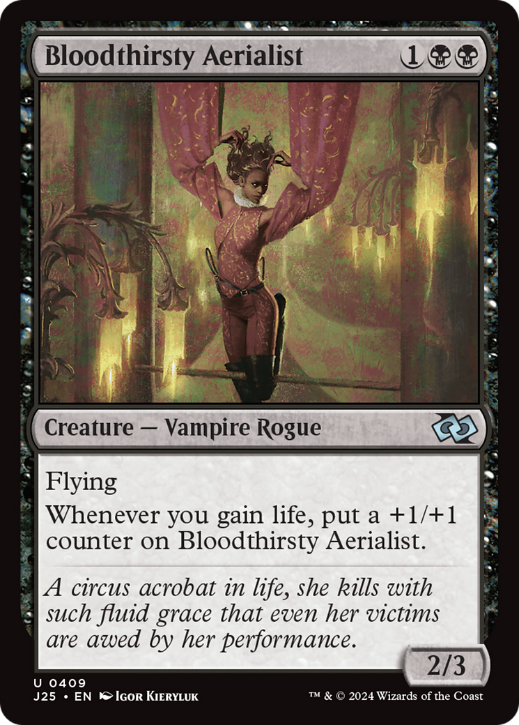 {C} Bloodthirsty Aerialist [Foundations Jumpstart][J25 409]