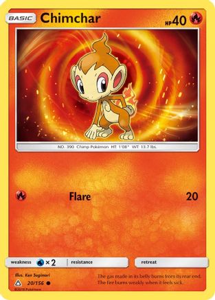 [PKM-C] Chimchar (20/156) [Sun & Moon: Ultra Prism]
