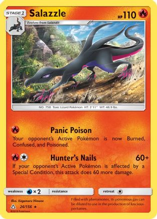 [PKM] Salazzle (26/156) [Sun & Moon: Ultra Prism]