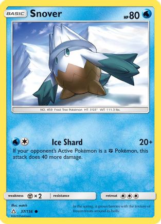 [PKM-C] Snover (37/156) [Sun & Moon: Ultra Prism]