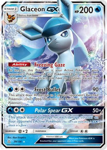 [PKM] Glaceon GX (39/156) [Sun & Moon: Ultra Prism]
