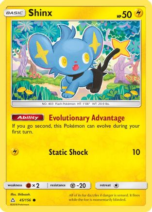 [PKM] Shinx (45/156) [Sun & Moon: Ultra Prism]