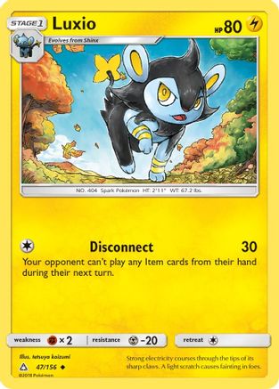 [PKM] Luxio (47/156) [Sun & Moon: Ultra Prism]