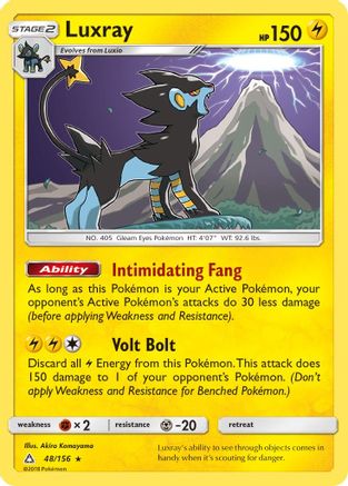 [PKM] Luxray (48/156) [Sun & Moon: Ultra Prism]