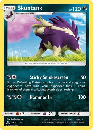 [PKM] Skuntank (76/156) [Sun & Moon: Ultra Prism]