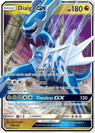 [PKM] Dialga GX (100/156) [Sun & Moon: Ultra Prism]