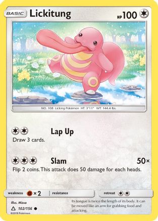[PKM] Lickitung (102/156) [Sun & Moon: Ultra Prism]