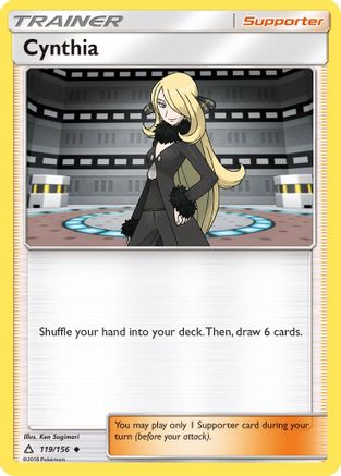 [PKM] Cynthia (119/156) [Sun & Moon: Ultra Prism]