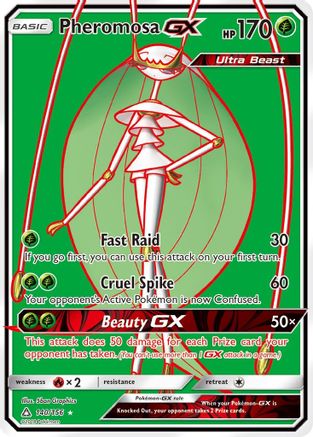 [PKM] Pheromosa GX (140/156) [Sun & Moon: Ultra Prism]