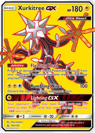 [PKM] Xurkitree GX (142/156) [Sun & Moon: Ultra Prism]